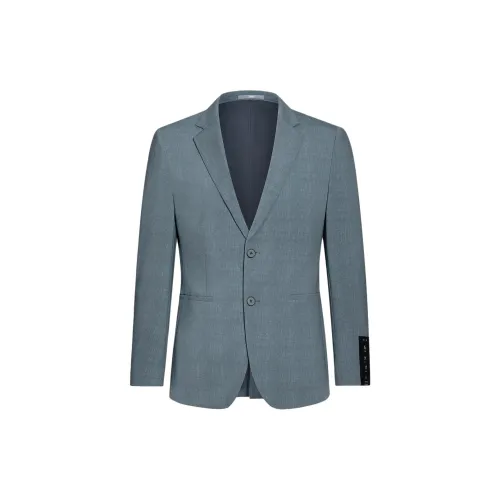 SUNDANCE Серый Синий Мужской Деловой Костюм