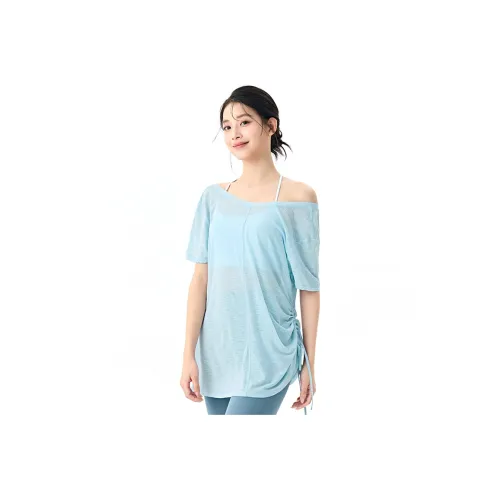 MIIOW Женские Йога T-рубашки