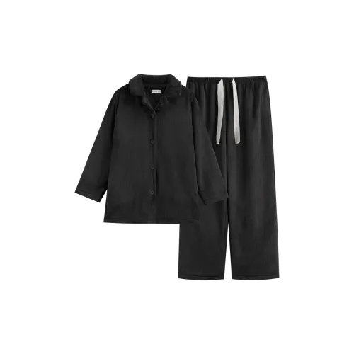 Same Language Alocasia Черный Женские Пижамные комплекты