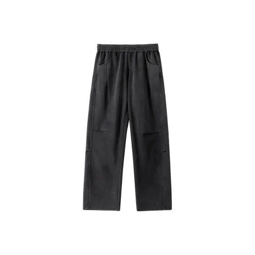 Duke Car Мытый Серый Унисекс Повседневные Штаны