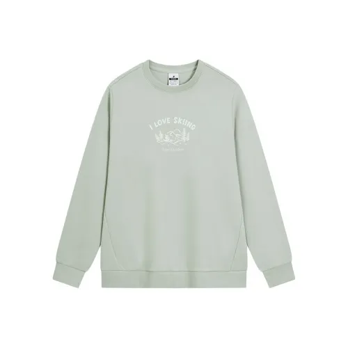 XTEP Pearl Cliff Green Women's Sweatshirts XTEP Жемчужный Cliff Зеленый Женские Свитшоты
