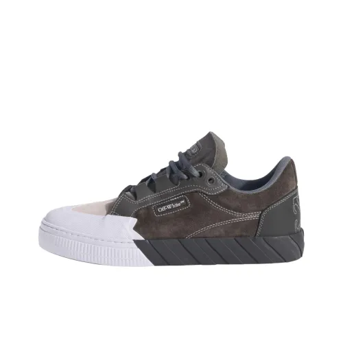 OFF Белый Vulc 779 Low Топ Скейтборд Кроссовки Мужские Серые