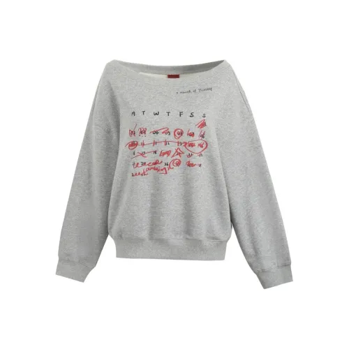 JOPPTI Серый Женский Свитшот