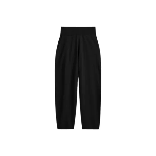 COS Черные Женские Повседневные Брюки