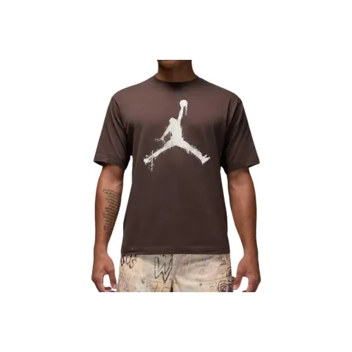 Джордан Brooklyn Барочный коричневый Парус Мужская T-рубашка