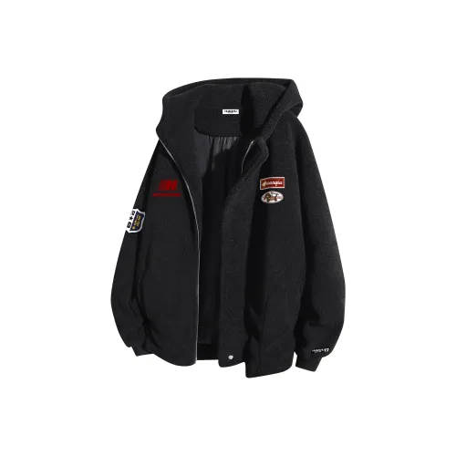 HUANQIU Бархат Feel Пальто Унисекс