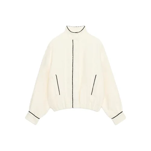 ZARA Белый Женский Куртки