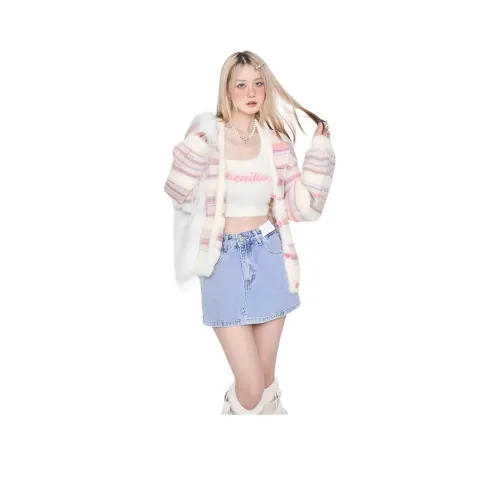 MDEHT Розовый Женский Трикотаж