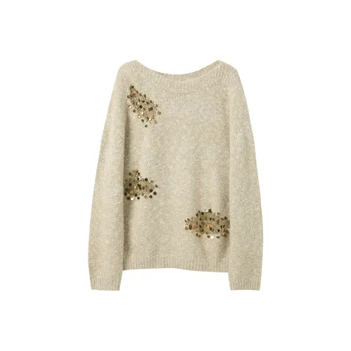 3COLOUR Овсяный Женский Трикотаж