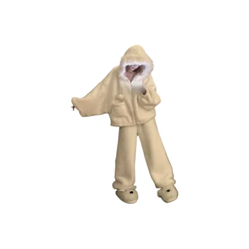 AHRTB Белый Женский Пижамный Комплект