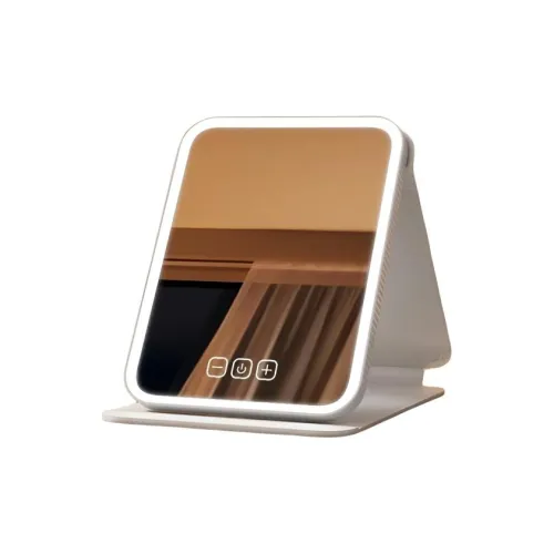 PureLove Большой складной светящийся портативный столик для грима с зеркалом и подсветкой MAKE UP Mirrors