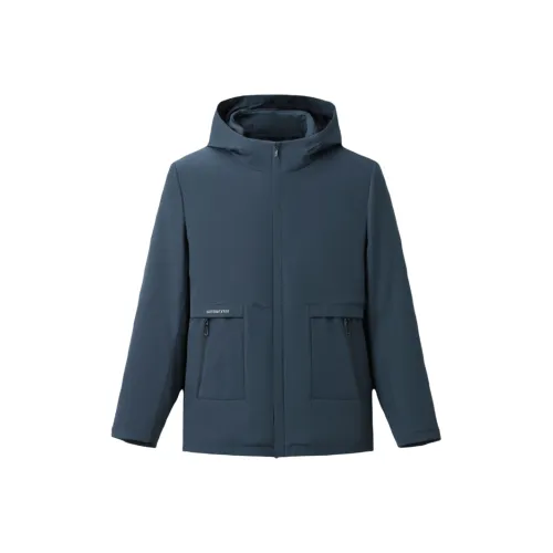 H 75 767 Темно-синий Синий Мужские Куртки