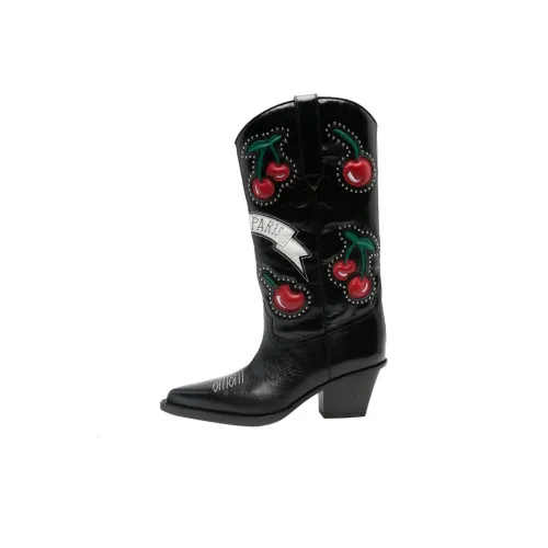 Paris Texas Цветение Ботильоны 7 см Женские Черные