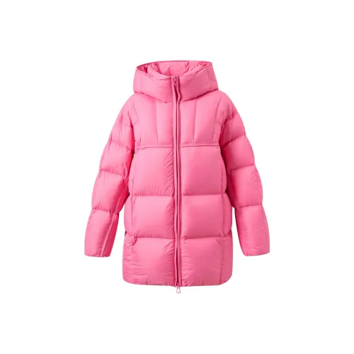 3COLOUR Розовый Красный Женский Пуховик