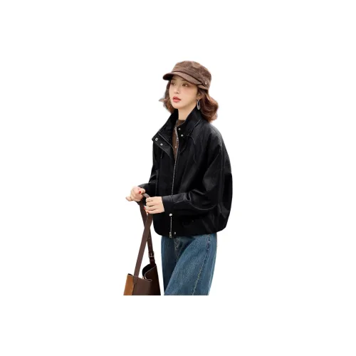 Kangaroo Женские Кожаные Куртки