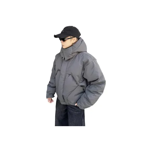 BEAR UNION Серый Унисекс Пуховики
