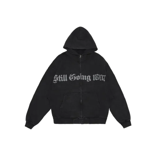 1807 Черный Унисекс Свитшоты