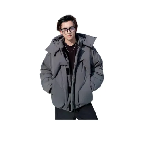 BEAR UNION Серый Унисекс Пуховики