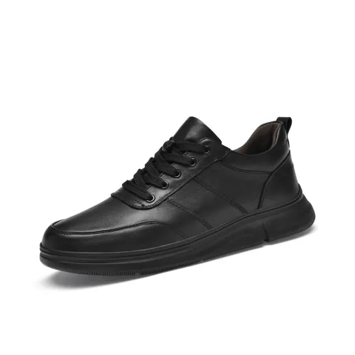 ZOIBBOE Скейтборд Кроссовки Низкие Черные Мужские