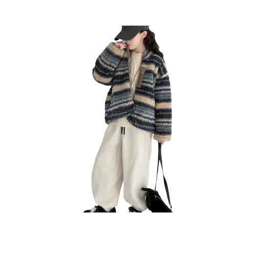 MADALLO Синие полосы Пальто Kids Утеплённые куртки