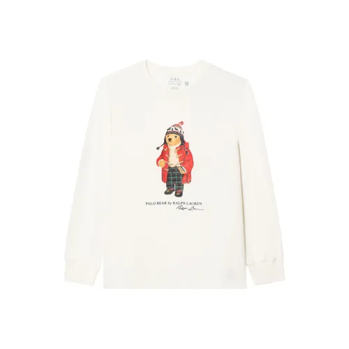 Polo Ralph Lauren T-рубашка Бежевого цвета для детей