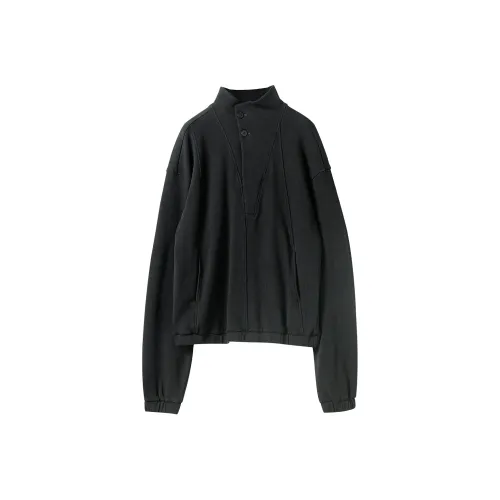 HUANXIANGZHE Свитшот Унисекс Черный