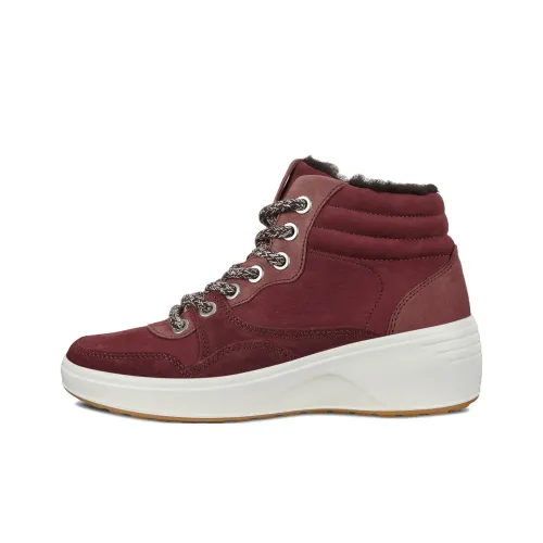 Ecco Ботильоны Красный Коричневый Женские