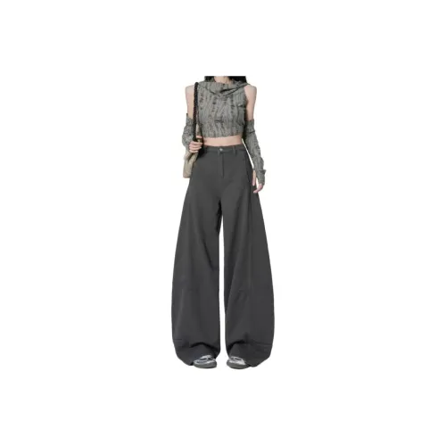 Amyway Темно-серые Женские Джинсы