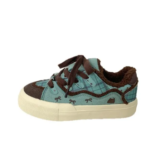 TLIT Детские Скейтбординги Низкий Топ Бирюзовый Подростковый