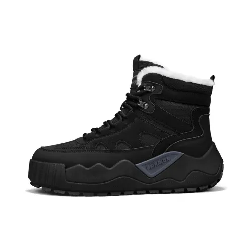 Warrior Термический Износостойкий Увеличивающий Высоту Противоскользящий Покрытие Баланс Сноубутсы Мужской Черный