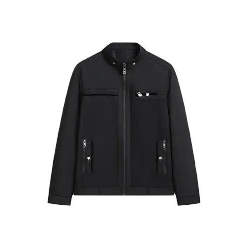 H 75 Темно-серый Мужские Куртки