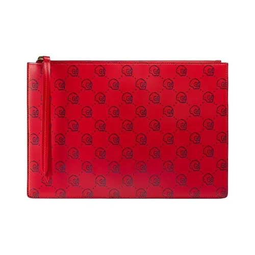 GUCCI Кожа Клатч Стандартный Унисекс Красный