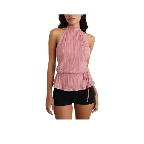 Motel Rocks Розовые Женские Майки