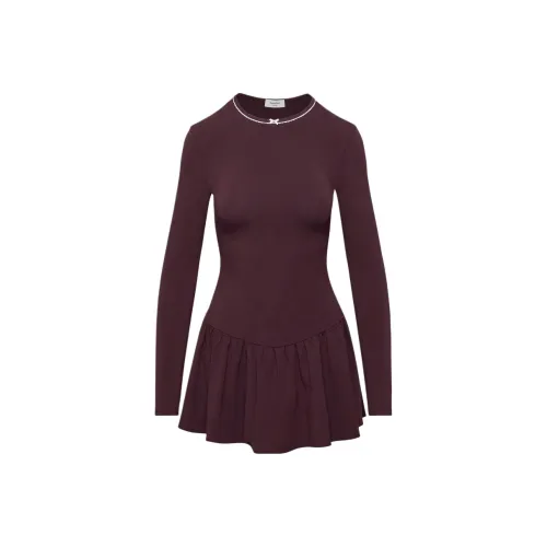 ARITZIA Кардамон Cardamom Женские Длинные Платья с Длинными Рукавами