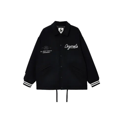 JACK JONES E40 Черное Мужское Пальто