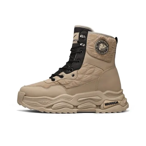 Warrior Термический Износостойкий Увеличивающий Высоту Противоскользящий Покрытие Баланс Сноубутсы Мужской Хаки Черный