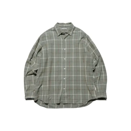 Uniform Experiment Шалфейно-зеленые Мужские Рубашки