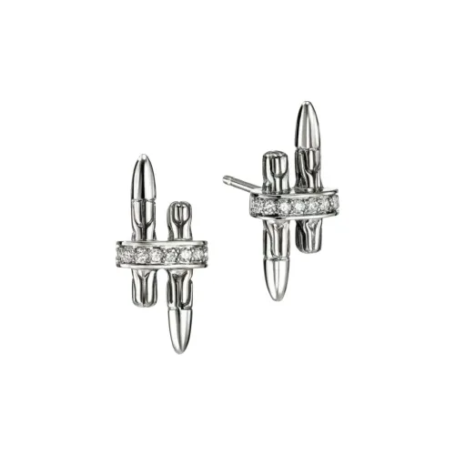 JOHN HARDY Серьги из серебра 925 унисекс серебро