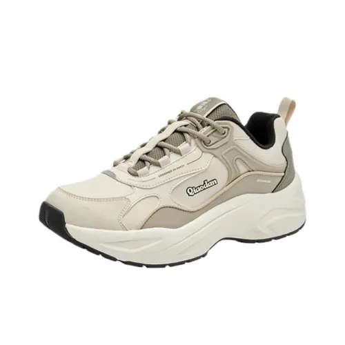 QIAODAN Low-Top Casual Shoes Натуральный Белый Тауповый Зеленый Мужской