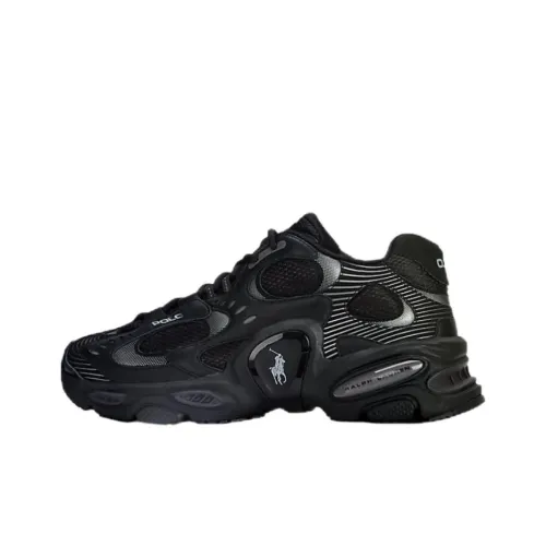 Polo Ralph Lauren Modern Trainer 100 Low Топ Повседневная обувь Мужская Черная