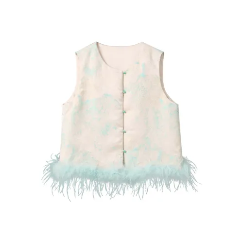 3COLOUR Светло-розовый цветочный женские пуховики