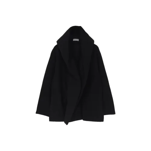 Yohji Yamamoto Черное Мужское Пальто