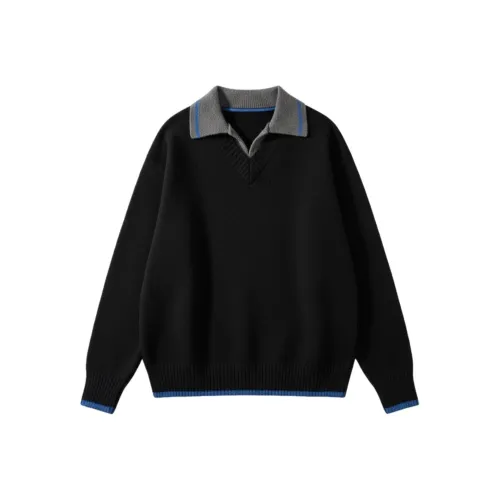 BANKONGSHAN Черный Унисекс Трикотаж