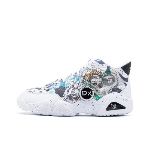 PEAK State Pole 6371 Повседневная обувь MID Топ Белый Серый IDX Унисекс