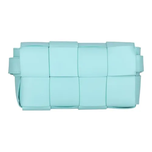 Bottega Veneta Cassette Sheepskin Mini Women's Blue