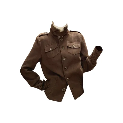 GRAYISMOON Кофе Женские Куртки