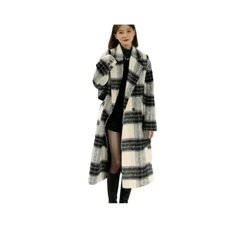 MDEHT Белый Женское Пальто