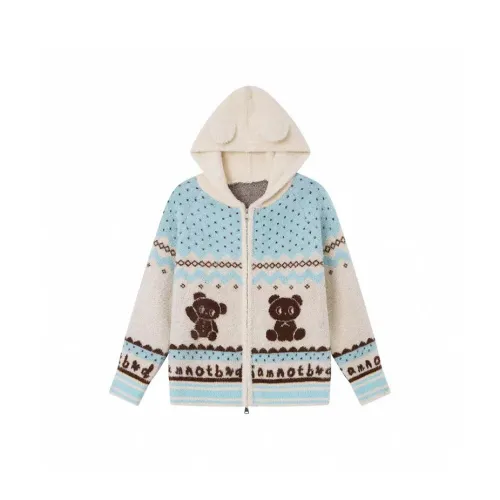 SYEEE WITH U Мятно-синий Женский Трикотаж