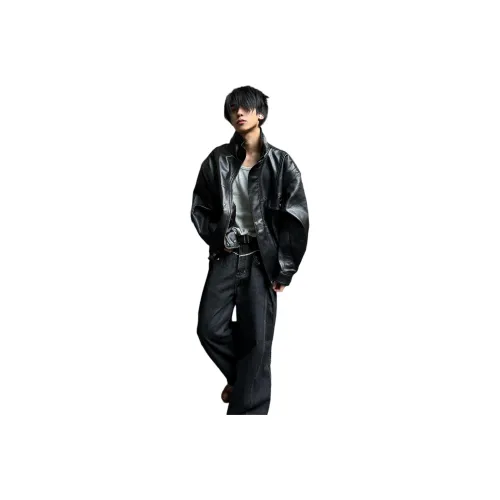 PVPVPV Изображение Цвет Унисекс Кожаные Куртки