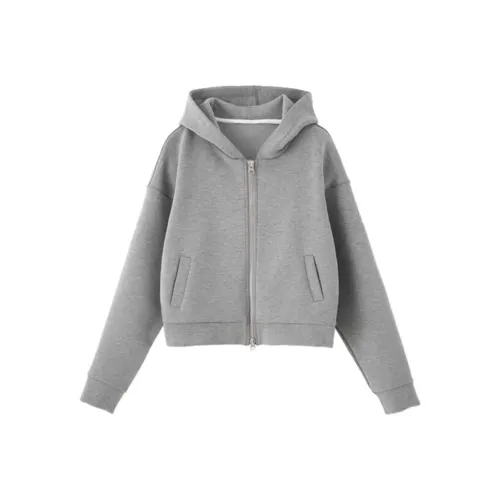 ONE PASS STUDIO Серый Женский Свитшот